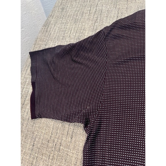 The Rookery Golf‎ Course Mens Zip Polo Shirt Polka Dots Large Byron Nelson - Picture 5 of 14